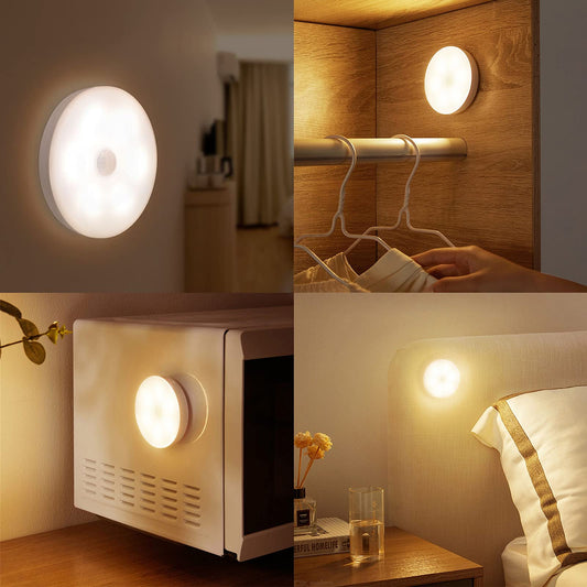 Pacote de Lâmpadas Adesivas com Sensor de Movimento Automático - PROLIGHT