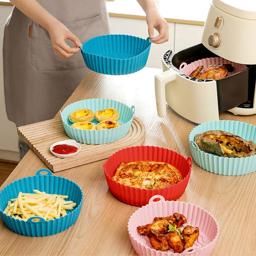 Conjunto de Tabuleiros de Silicone para Fritadeiras - Loxfryer