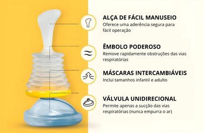 ANTI-ENGASGO KIT DE SUCÇÃO (LIFELOX)