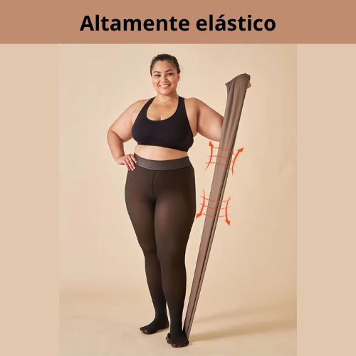 Collants TérmicaS Push-Up com Efeito Transparente  - Translucent Lox®