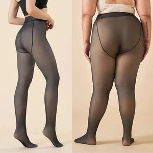 Collants TérmicaS Push-Up com Efeito Transparente  - Translucent Lox®